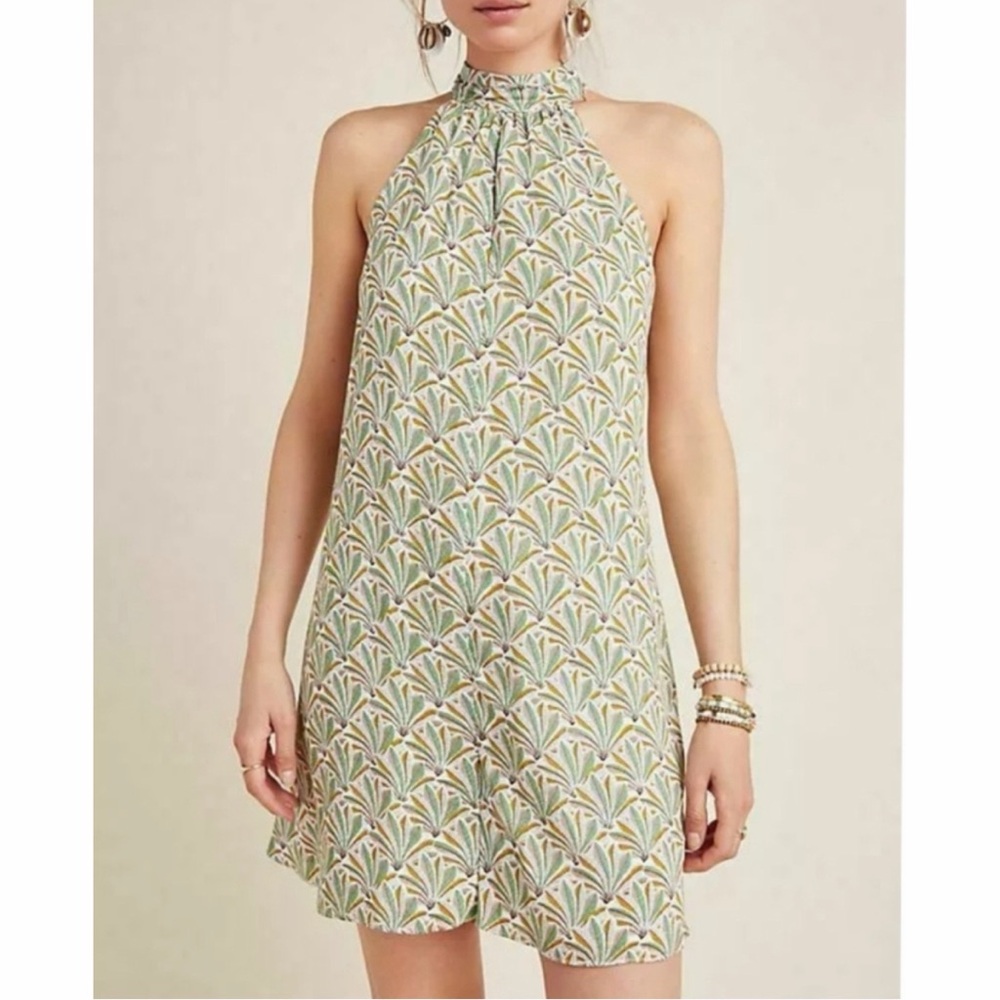 ANTHROPOLOGIE Maddie Romper Tropical | XL